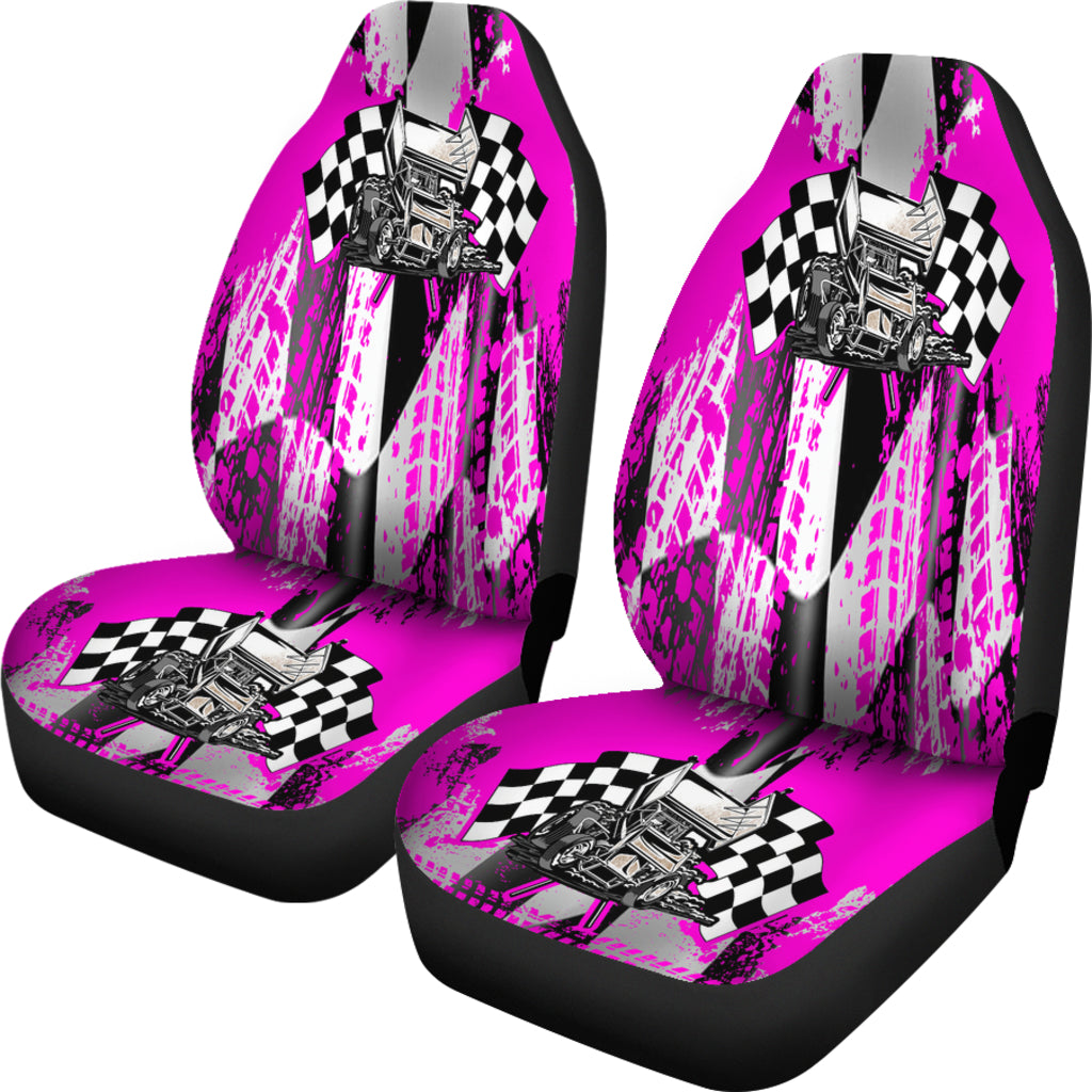 Racing Seat Covers Sprint Car Pink (Set of 2)