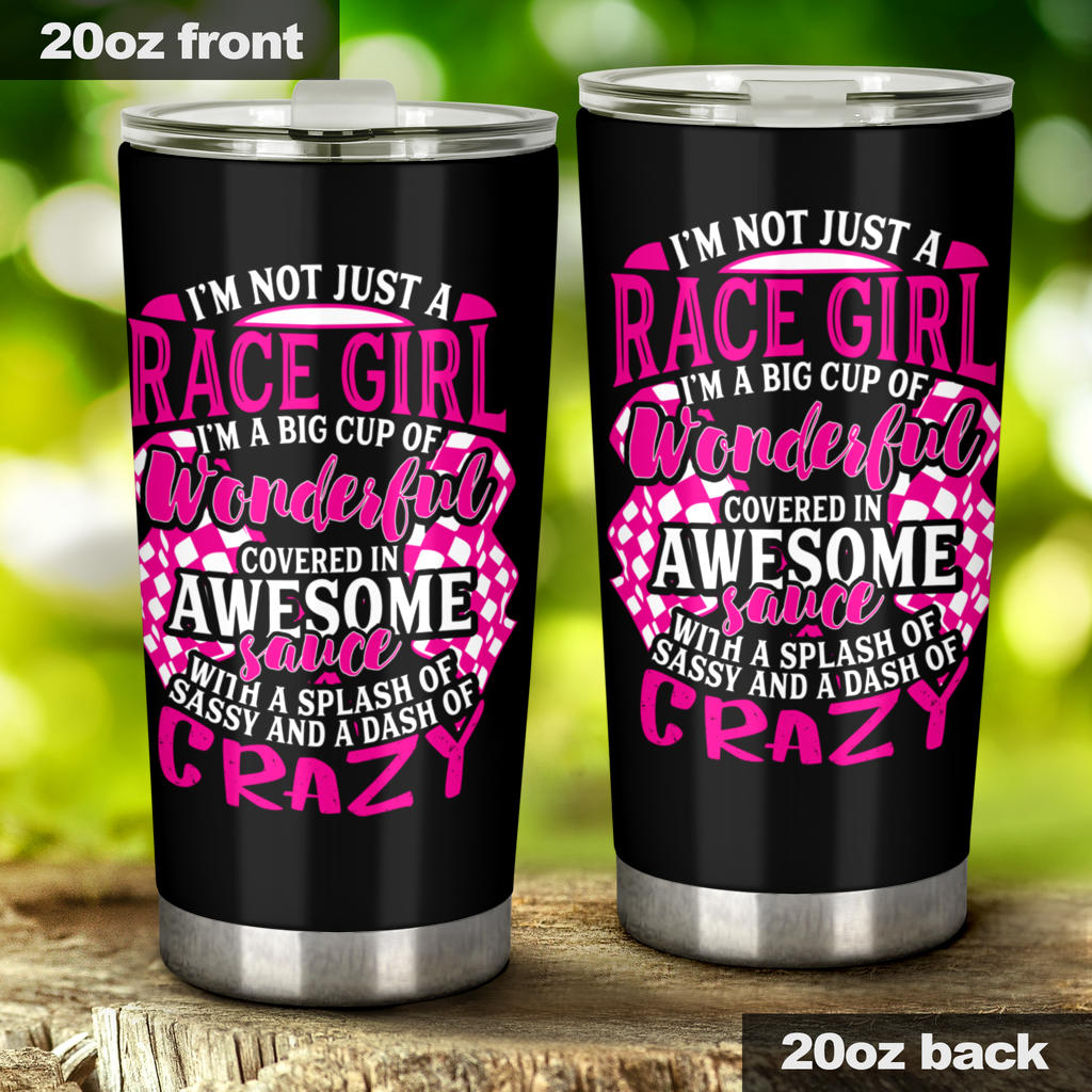 Race Girl Tumbler