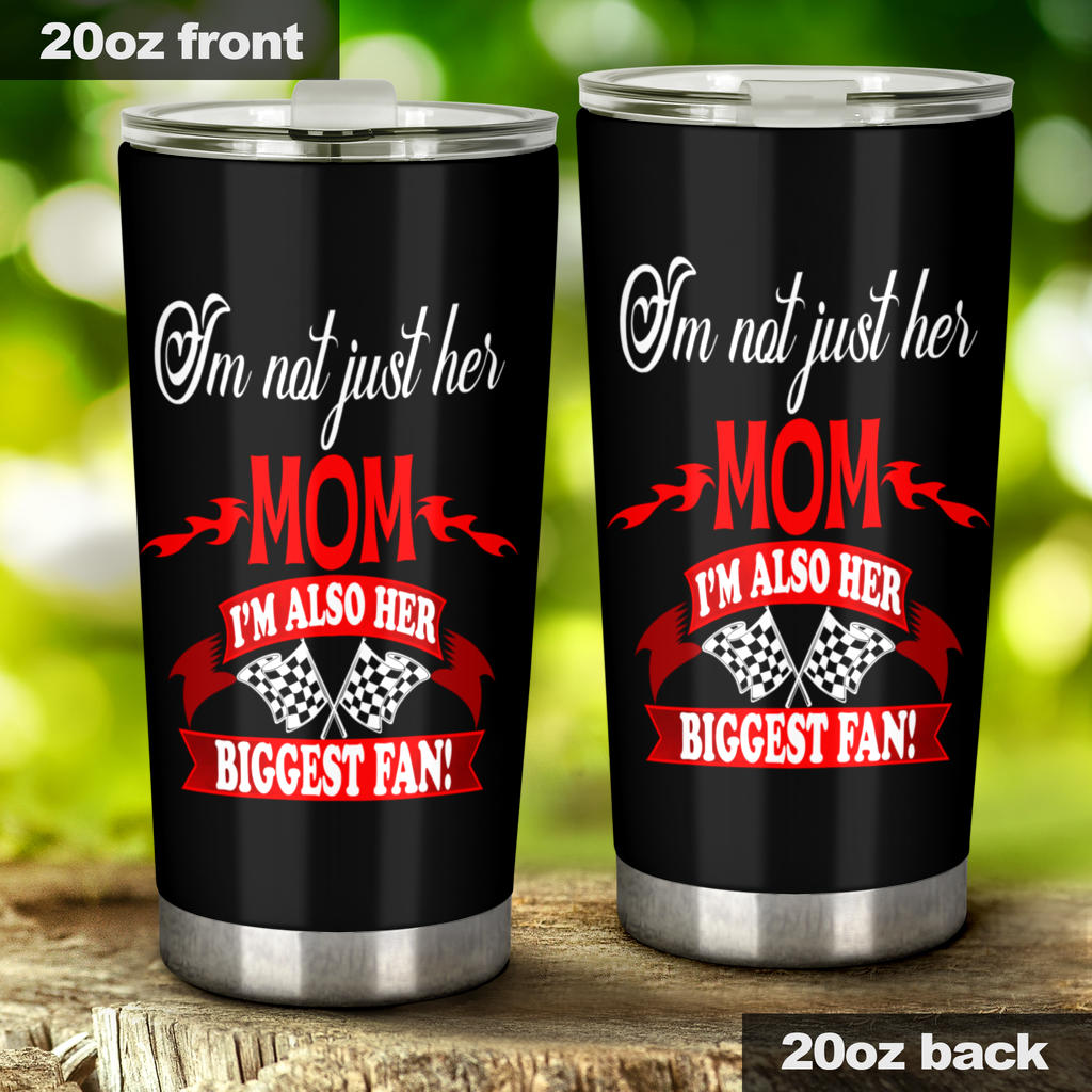 racing mom tumbler