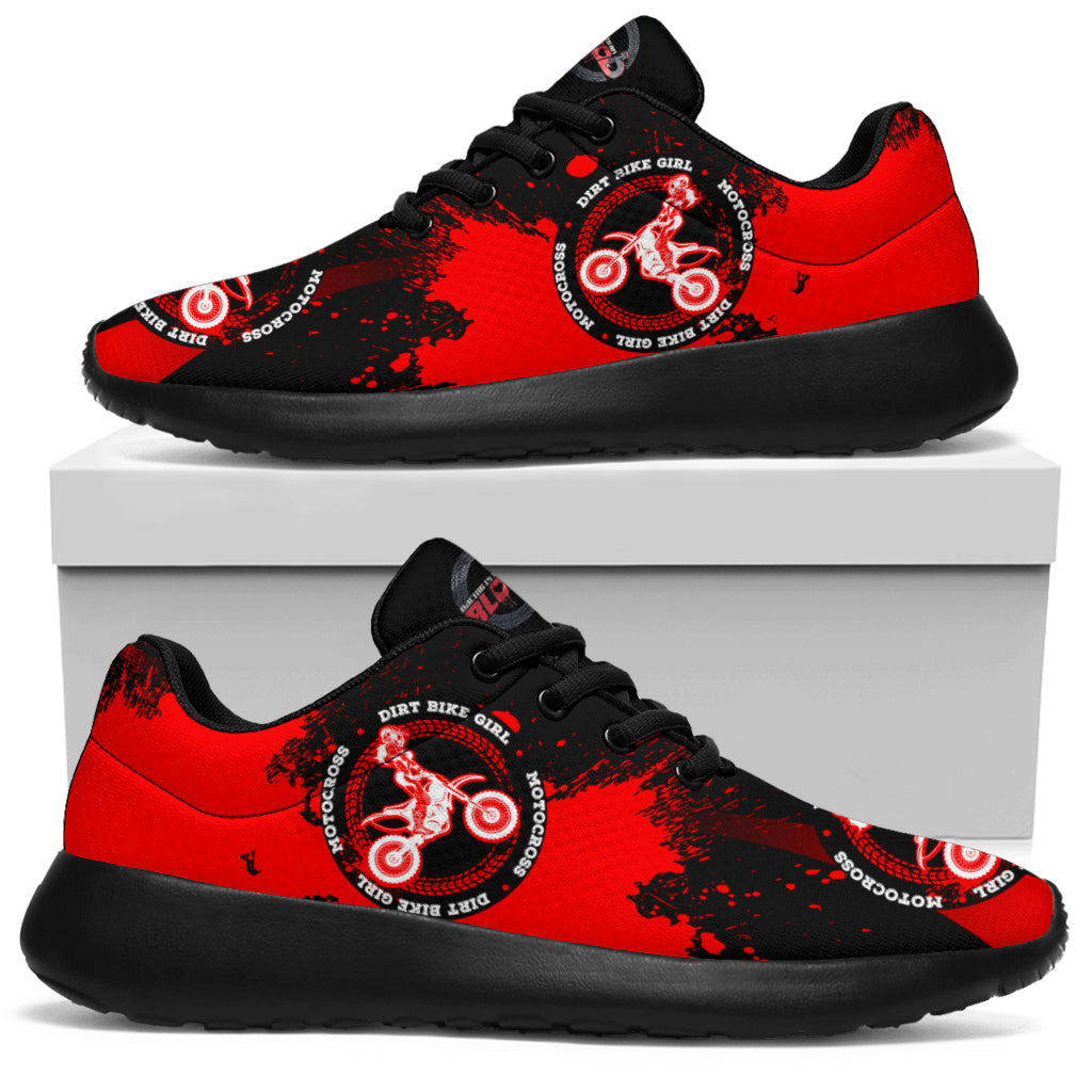 Dirt Bike Girl Sneakers