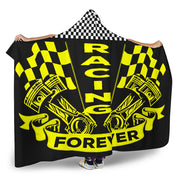 Racing Forever Hooded Blanket