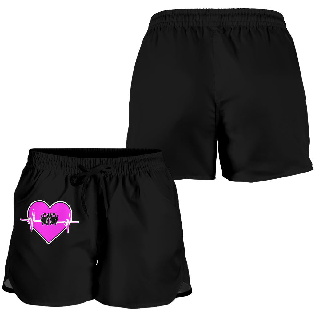 Demolition Derby Heartbeat Women's Shorts