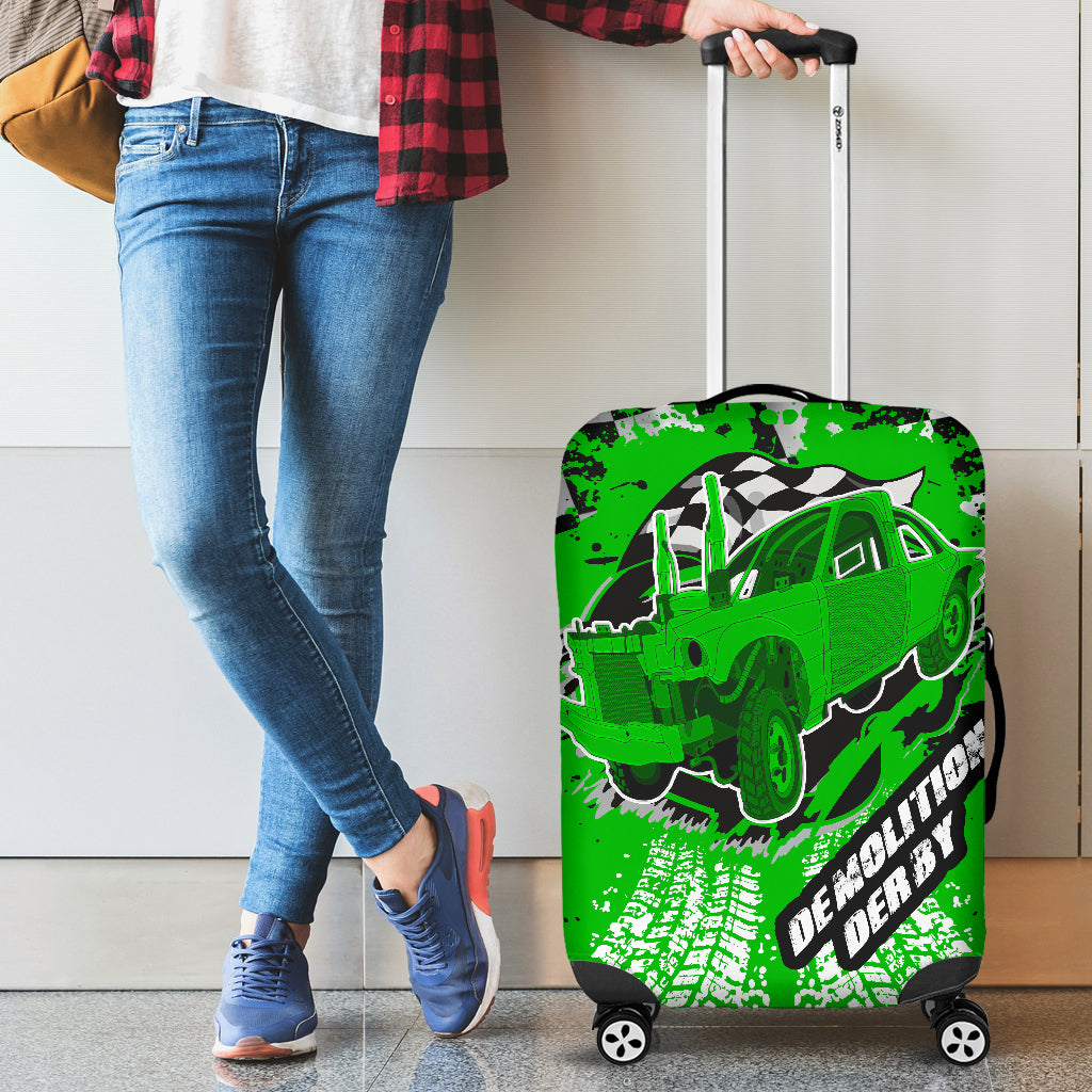 Demolition Derby suitcase cover