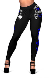 Racing girl leggings