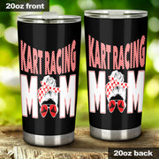 go kart racing mom tumbler