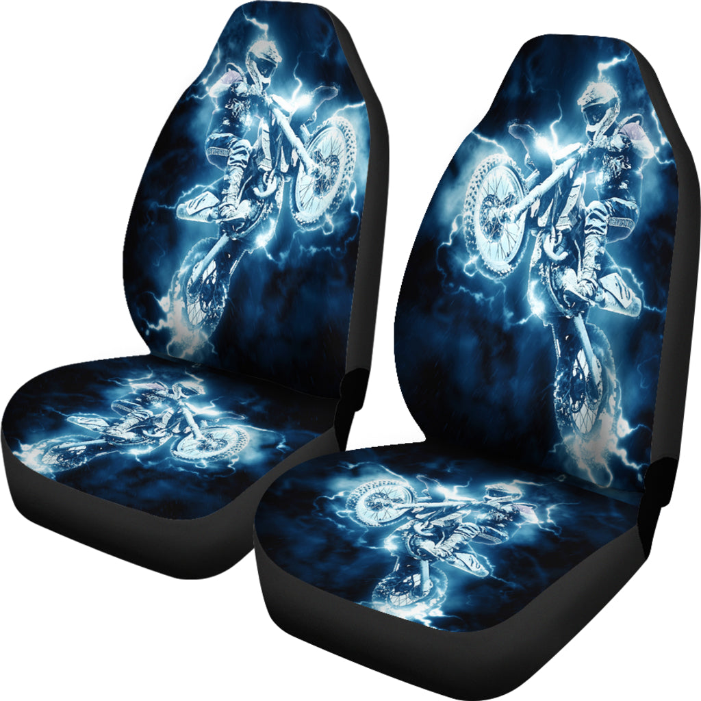 Motocross Motorbike Car Seat Covers