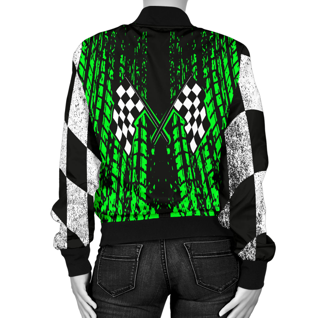 Dirt Racing Women's Bomber Jacket RBPis