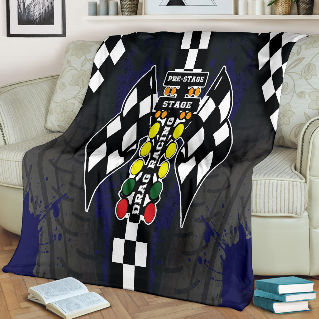 Drag Racing Blanket 