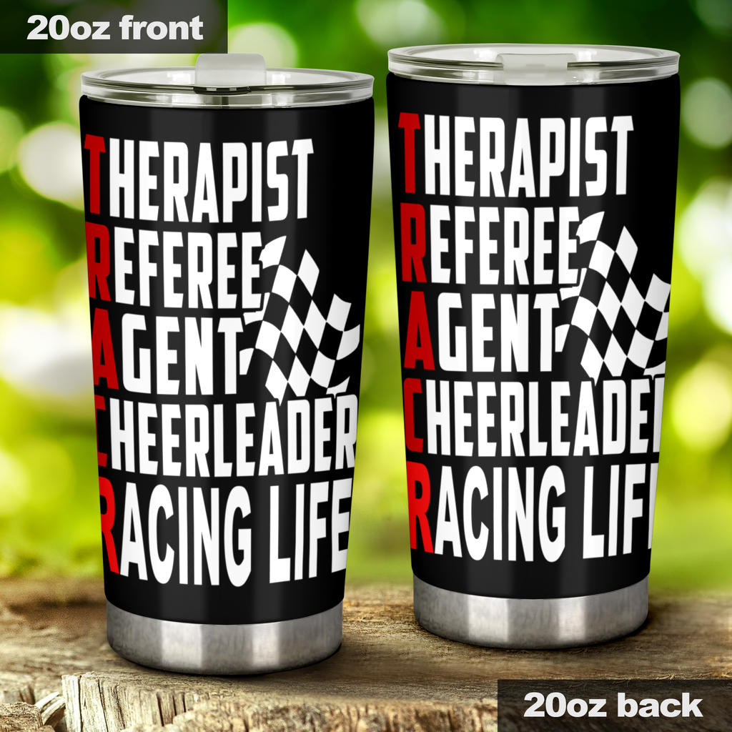 Racing life tumbler