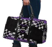 Dirt Racing Travel Bag Pink