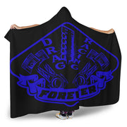 Drag Racing Forever Hooded Blanket