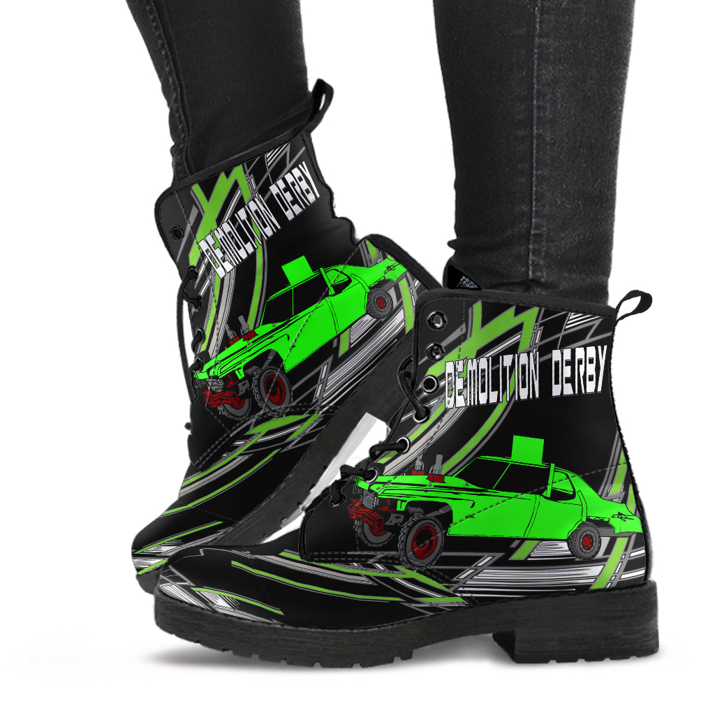 Demolition Derby Boots