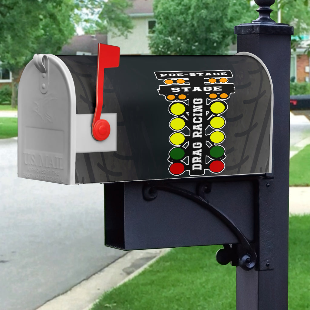 Drag Racing Mailbox Cover 