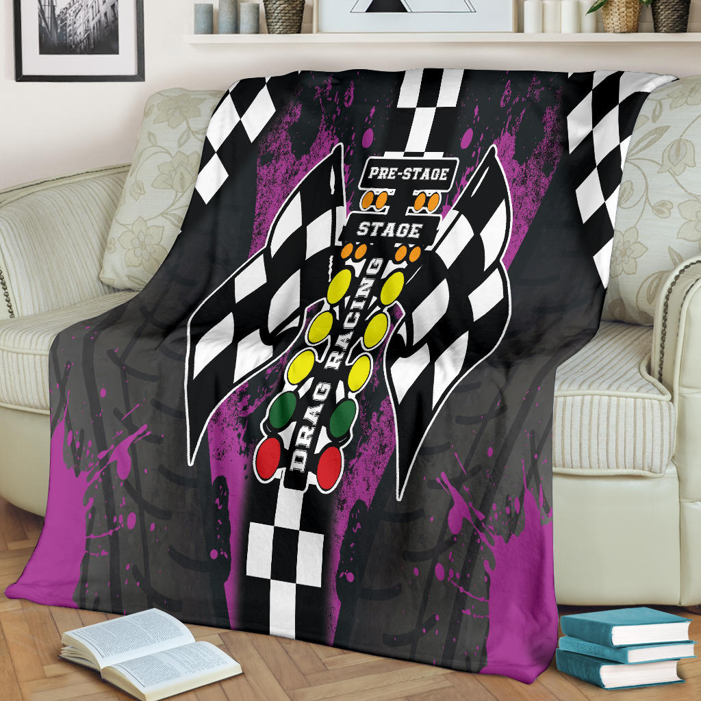 Drag Racing Blanket 