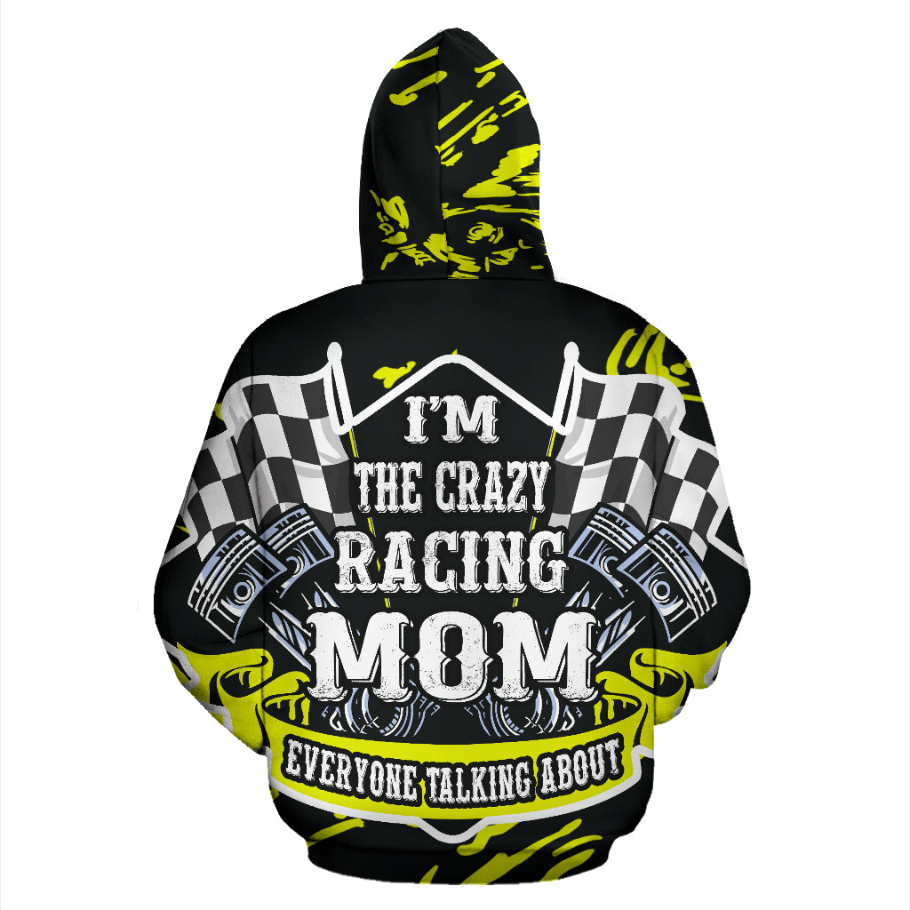 racing mom hoodie