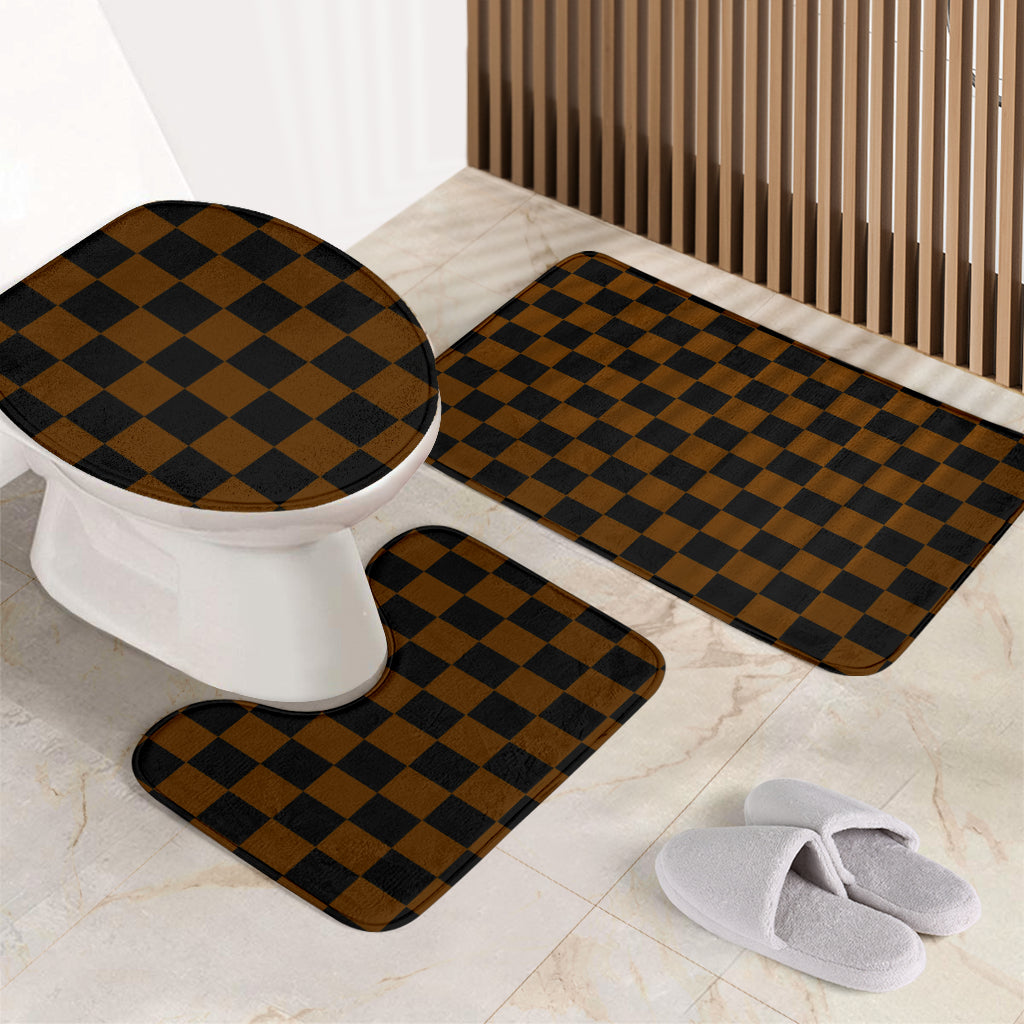 Racing Checkered Bathroom Set Muddy