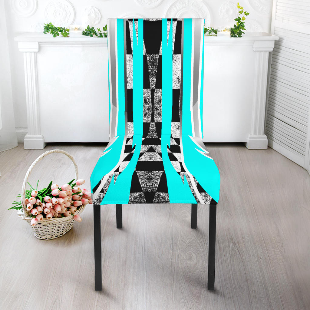 Racing Dining Chair Slip Cover