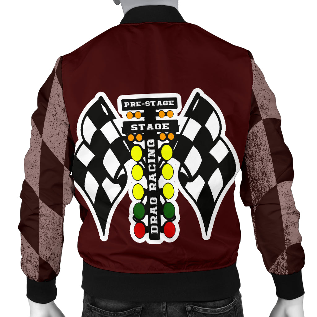 Drag Racing Men's Bomber Jacket RBM