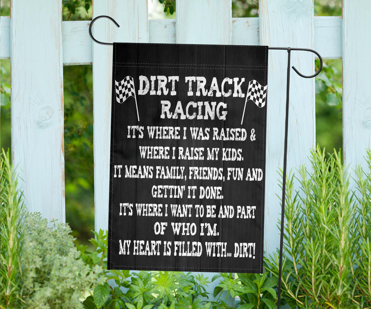 Dirt Track Racing Flag