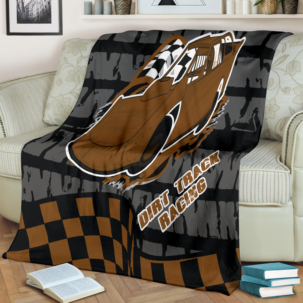 Dirt Racing Late Model Blanket