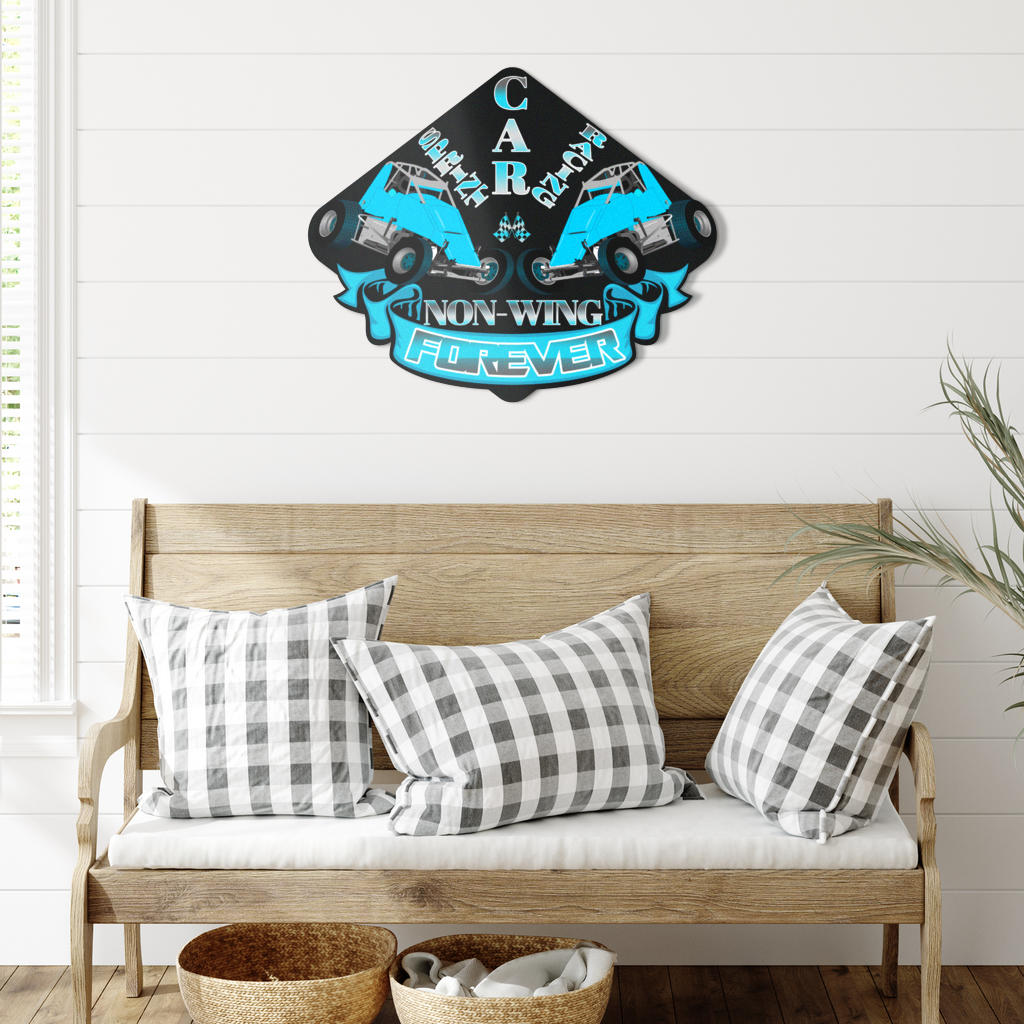 Sprint Car Racing Forever Non-Wing Metal Sign