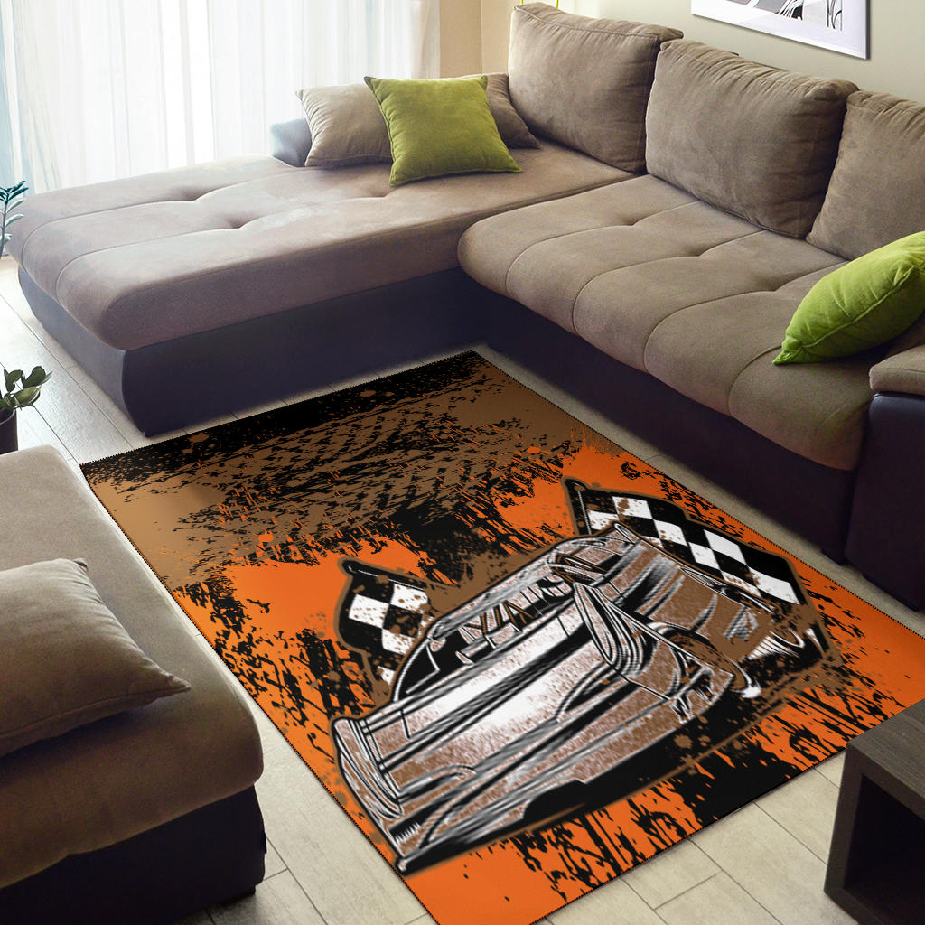 Dirt Racing Late Model Rug