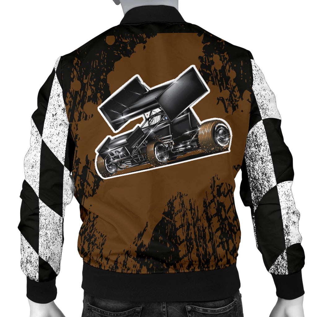 Sprint Car Racing Men's Bomber Jacket