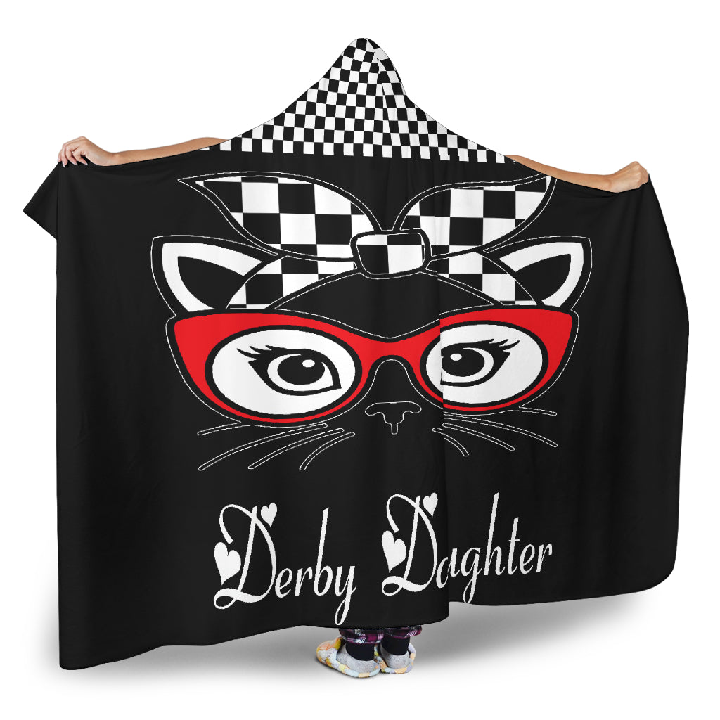Derby Daughter Hooded Blanket