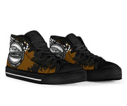 Dirt Track Racing High Top Shoes