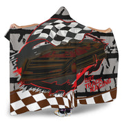 Dirt Racing Late Model Hooded Blanket