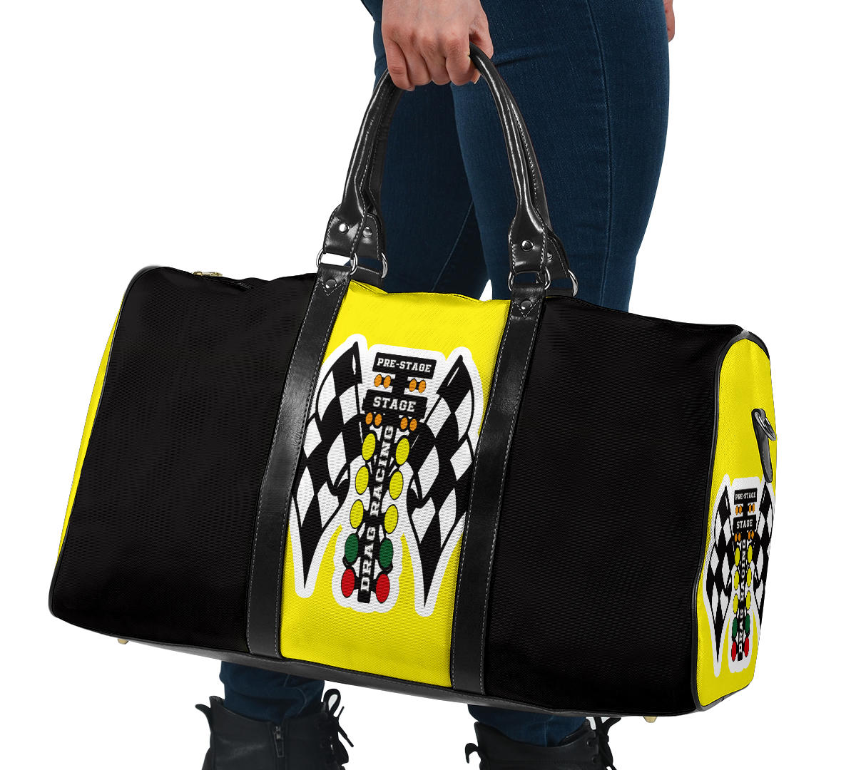 Drag Racing Travel Bag RB-YELLOW