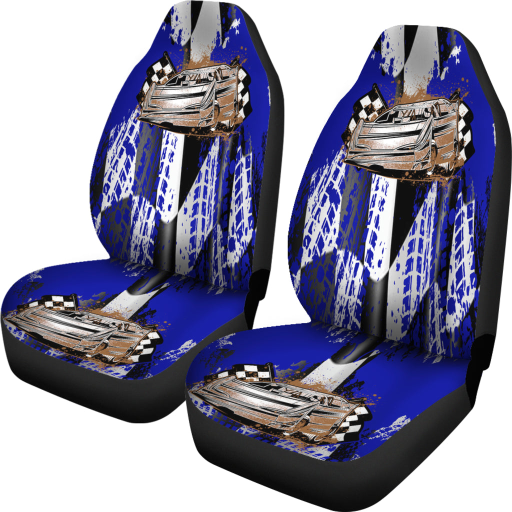 Racing Seat Covers Late Model Blue (Set of 2)