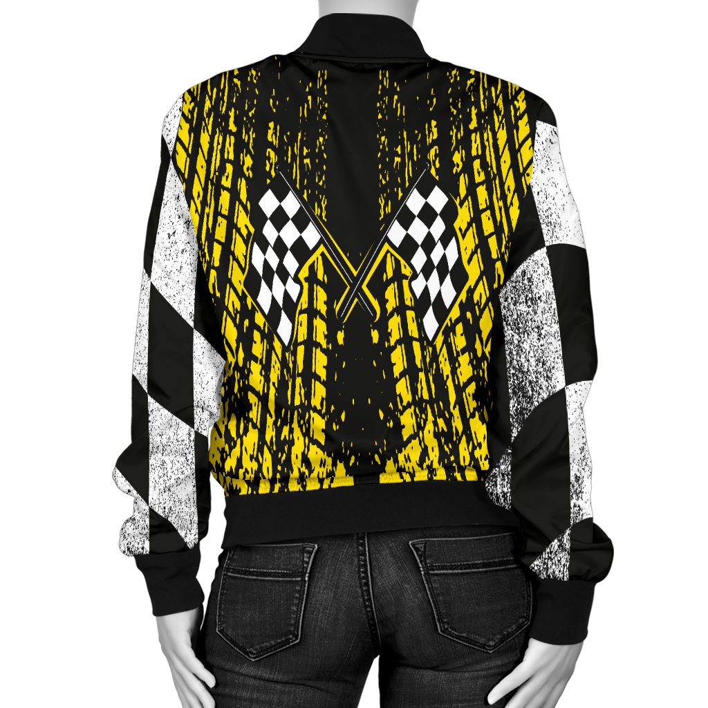 Dirt Racing Women's Bomber Jacket RBY