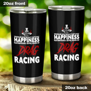 Drag racing tumbler