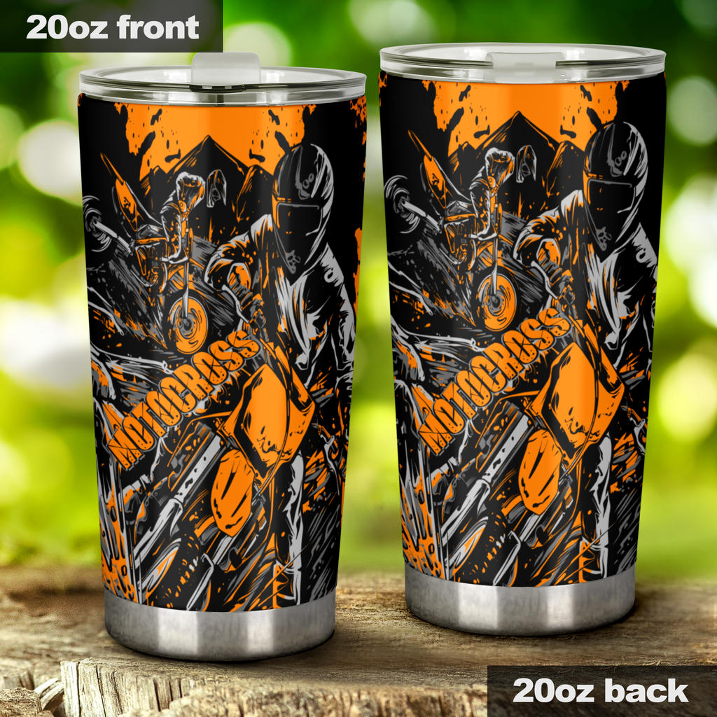 Motocross Tumbler