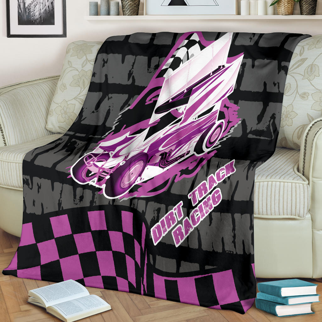 Sprint Car Racing Blanket