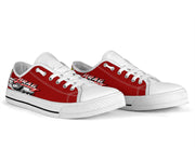 Drag Racing Low Top Shoes red