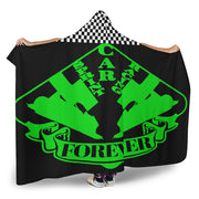 Sprint Car Racing Forever Hooded Blanket