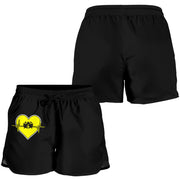 Demolition Derby Heartbeat Women's Shorts