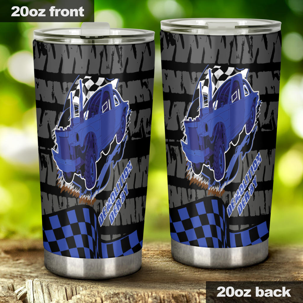 Demolition Derby Tumbler