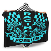 Racing Forever Hooded Blanket