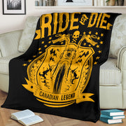 Ride or Die Canadian Legend Blanket