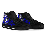 Go-kart racing high top shoes