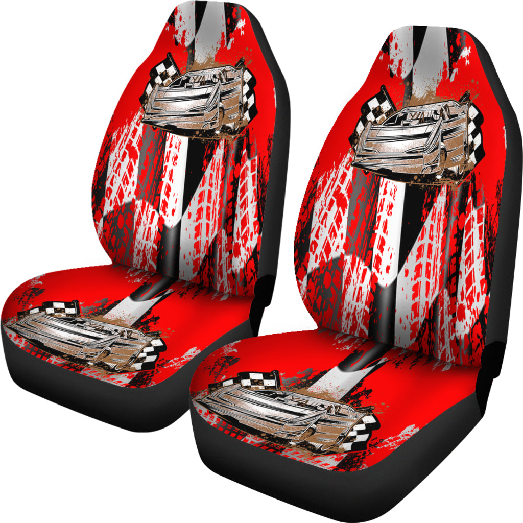 Racing Seat Covers Late Model Red (Set of 2)