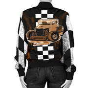 Dwarf Car Racing Women's Bomber Jacket