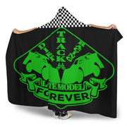 Dirt Racing Forever Late Model Hooded Blanket