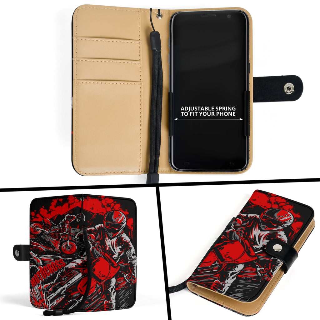 Motocross Wallet Phone Case