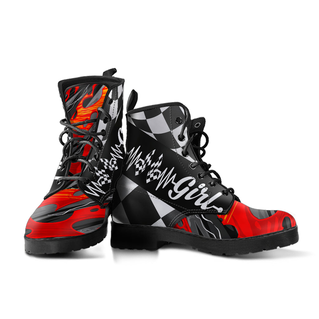 Racing Girl Heartbeat Boots RBN