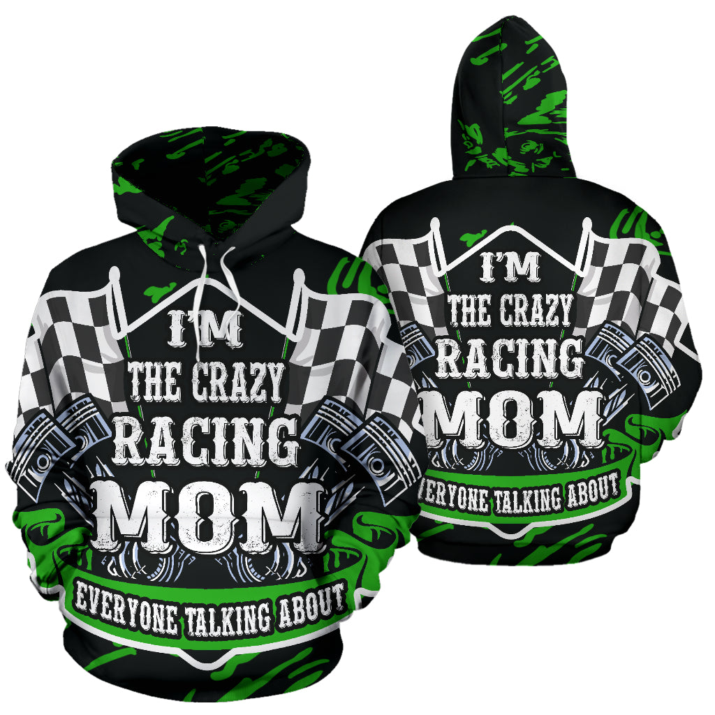 racing mom hoodie