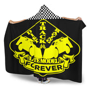 Dirt Racing Forever Late Model Hooded Blanket